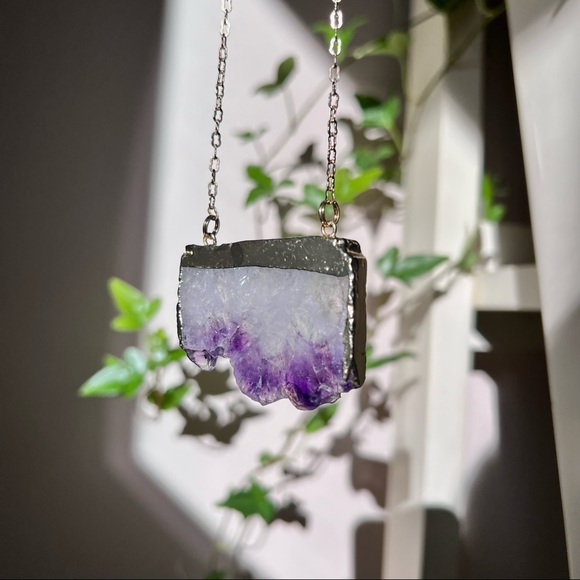 🎄Amethyst Necklace - Picture 3 of 6